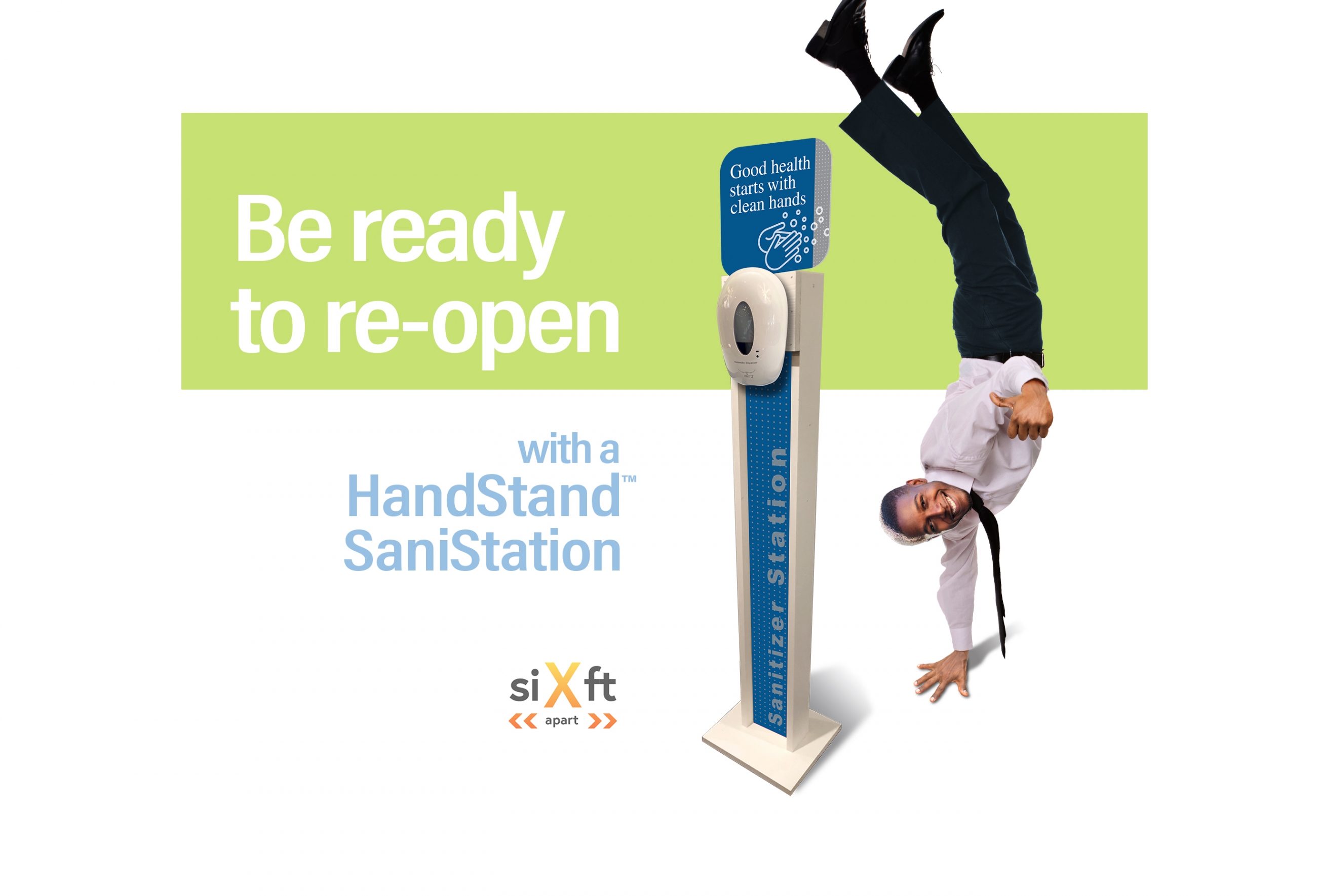HandStand SaniStation model