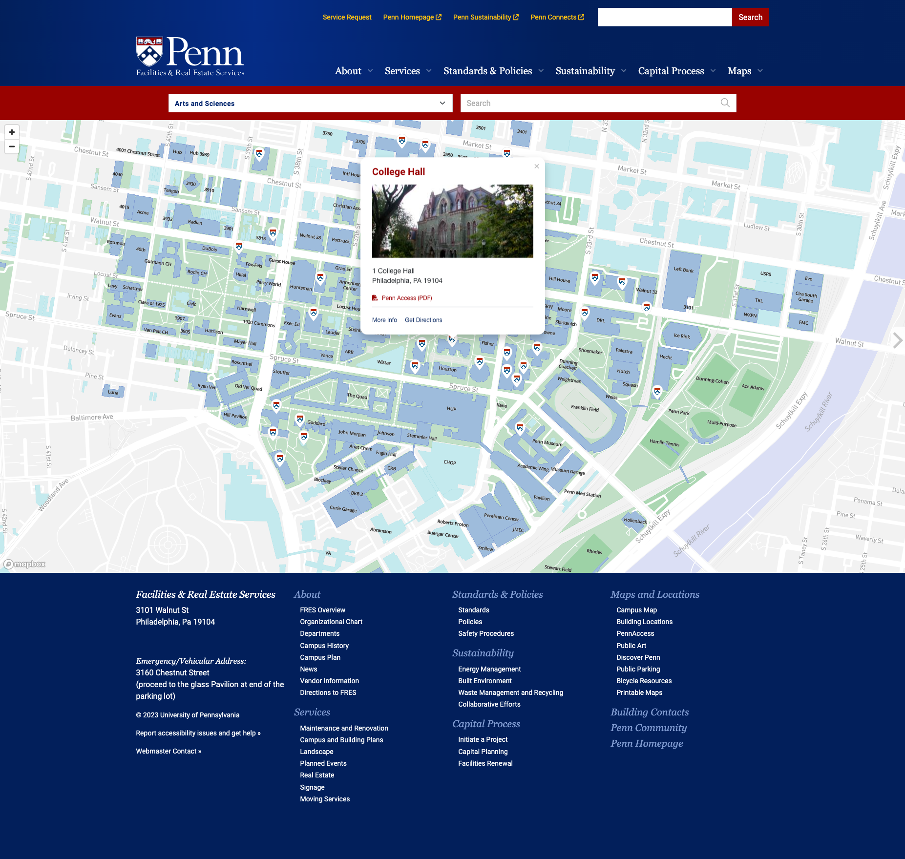 Penn Campus Map