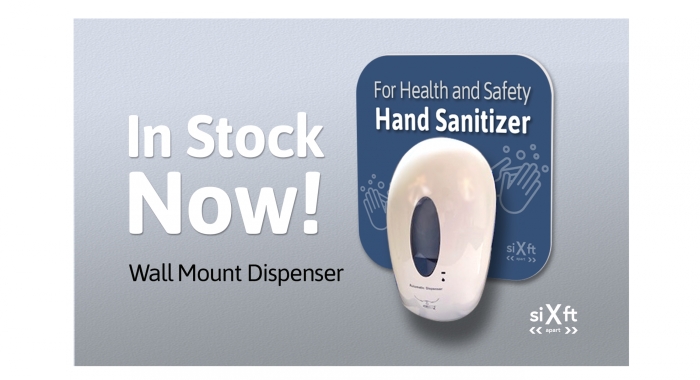 Wall-mounted dispenser Wall mount dispenser - in stock now.