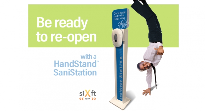 HandStand SaniStation model