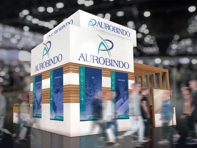 Aurabindo exhibit graphics