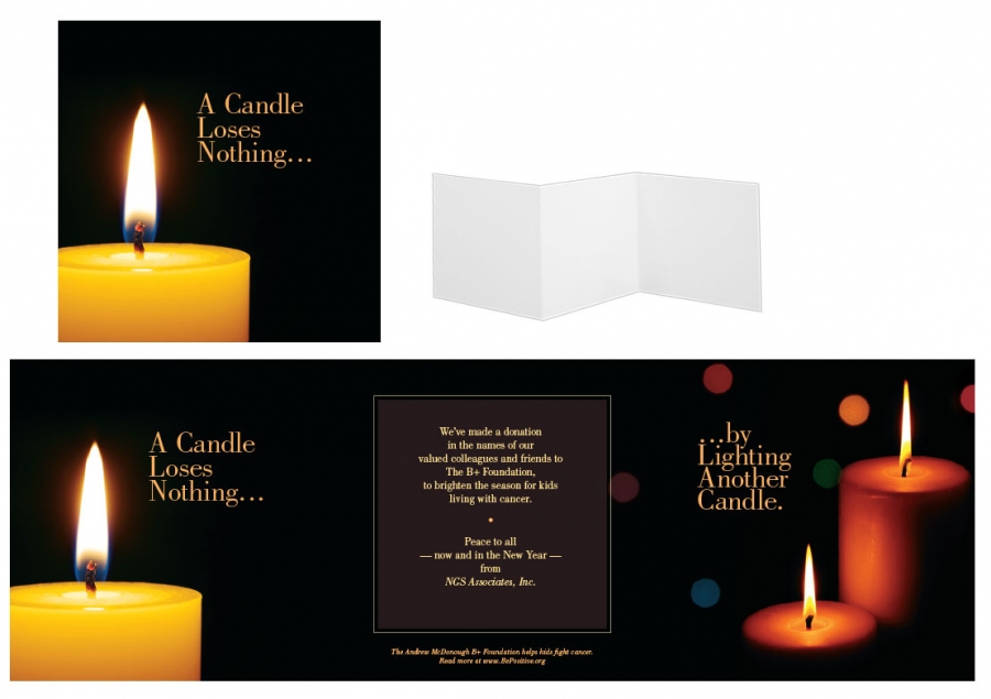 Custom Print Design, Candle Theme