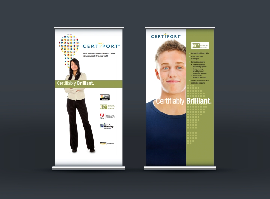 Pull-Up Banner for Certiport