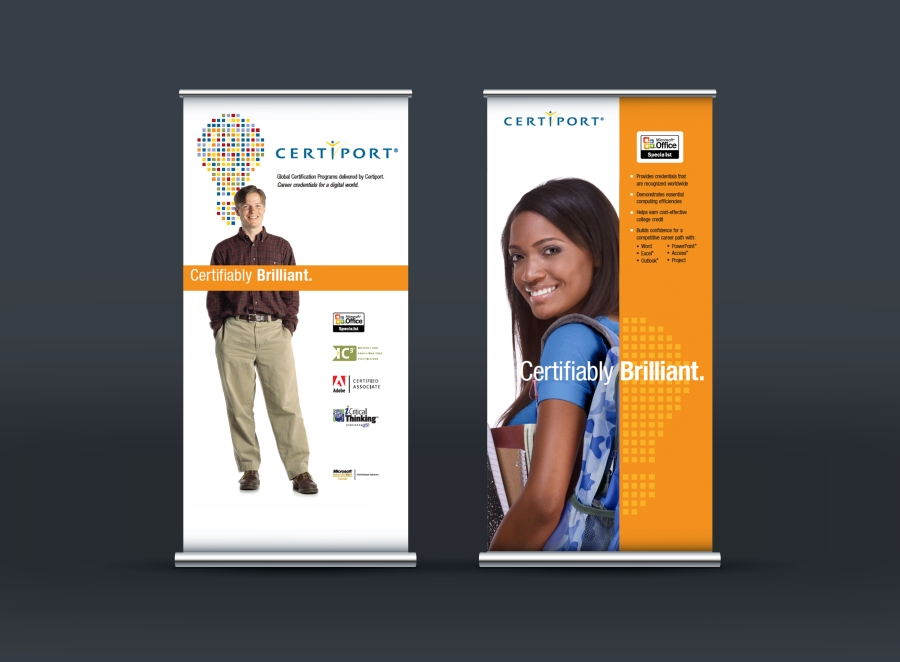 Pull-Up Banner for Certiport