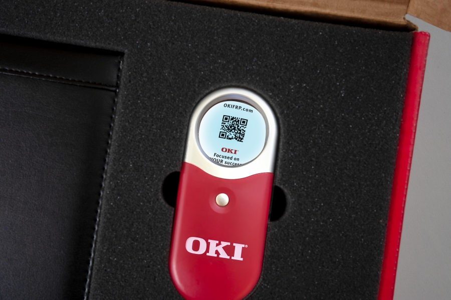 magnifying glass for Promotion in a box