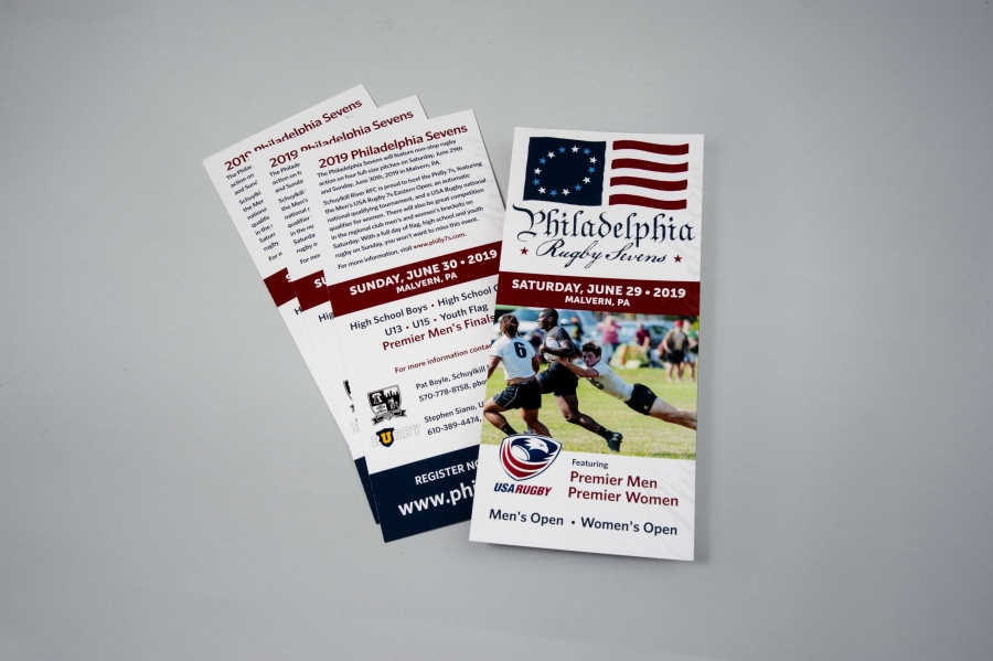 Philly 7s Rugby Tournament: Promo Cards