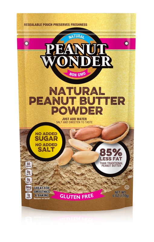 just add water and salt to taste for a low calorie, low fat peanut butter spread