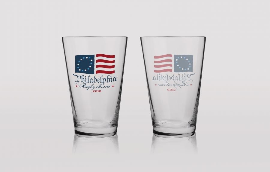 Philly 7s Rugby Tournament: Beverage Glasses