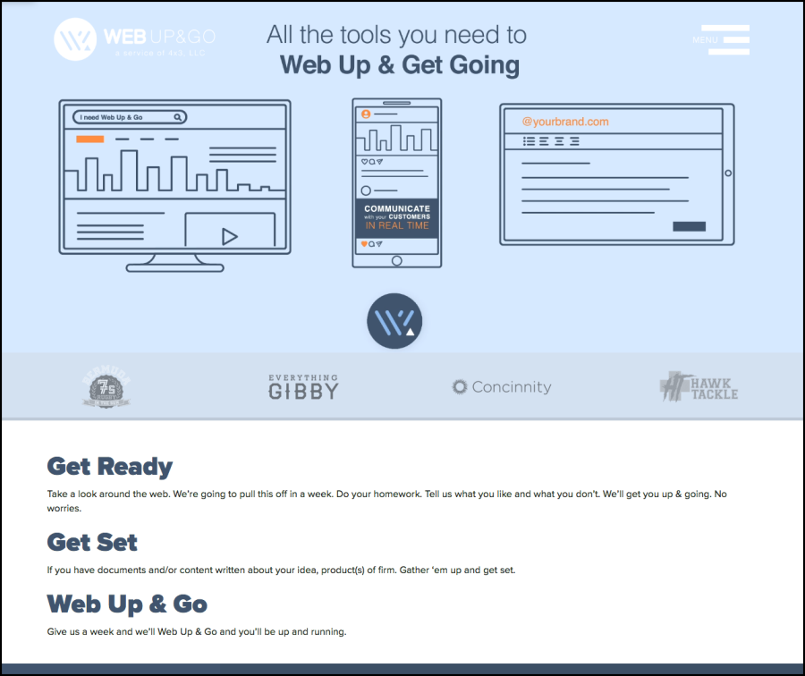 Web Up&Go Screen 3