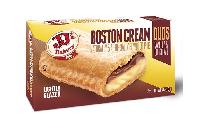 JJ's Bakery Duos Custom Packaging for Boston Cream Pies