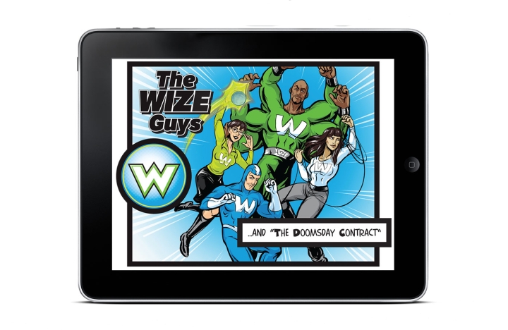 Revitas WizeGuys Cover on iPad Revitas WizeGuys, E-Zine promotes new SaaS
