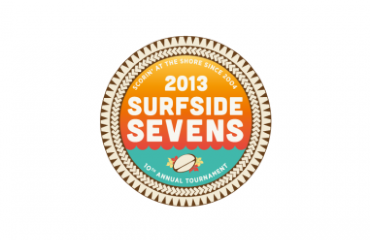 Surfside Sevens 10th Anniversary Branding Surfside Sevens Branding designed by 4x3, LLC