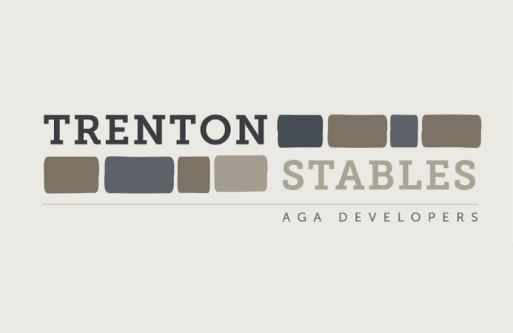 Logo design for Trenton Stables in Fishtown Logo for new homes in fishtown